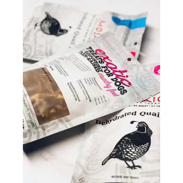 Mosaic Dehydrated Quail Feet Dog Treats Cheap - Image 2